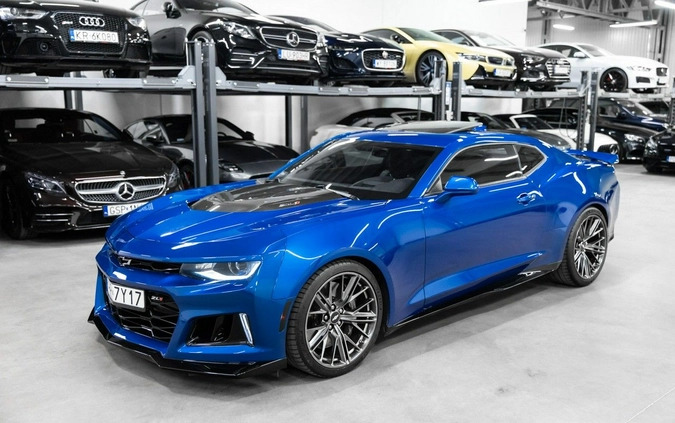 Chevrolet Camaro cena 255000 przebieg: 69000, rok produkcji 2018 z Sokółka małe 781